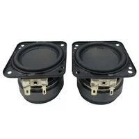 SOTAMIA 2Pcs 2 Inch Audio Sound Speaker 4 Ohm 15W Long-stroke HIFI Fever Speaker High Power Home Theater Music Loudspeaker 2