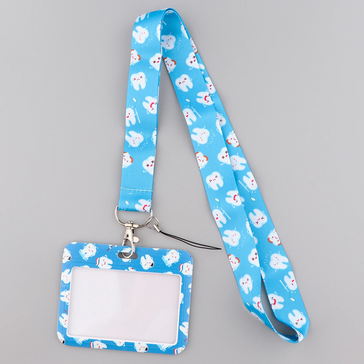 Tooth Dentist Lanyard Neck Strap for ID Cards and Badge Holders – Stylish and Functional Hanging Rope Accessories