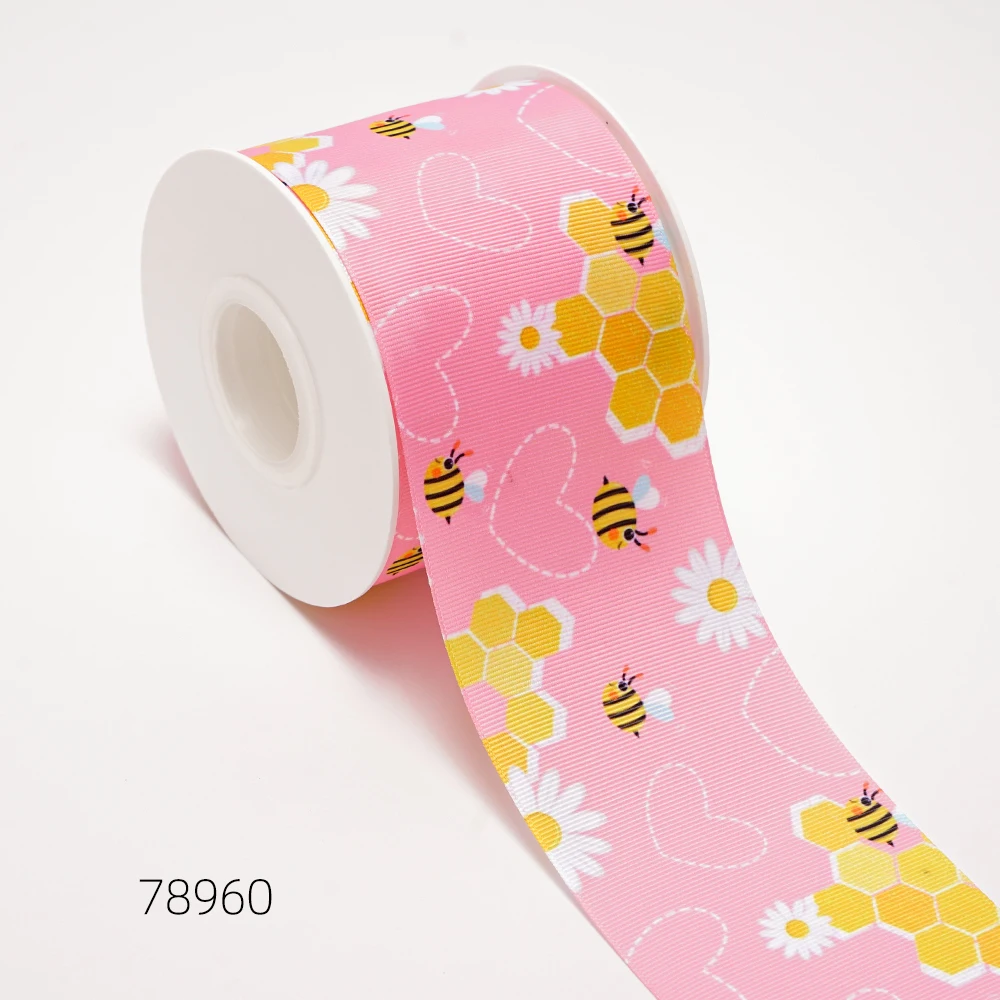 Nastro In Gros Grain Estivo Con Stampe Di Fragole E Frutta - 10 Mm X 9,1 M - Per Confezioni Regalo, Fai Da Te, Decorazioni E Fermagli Per Capelli