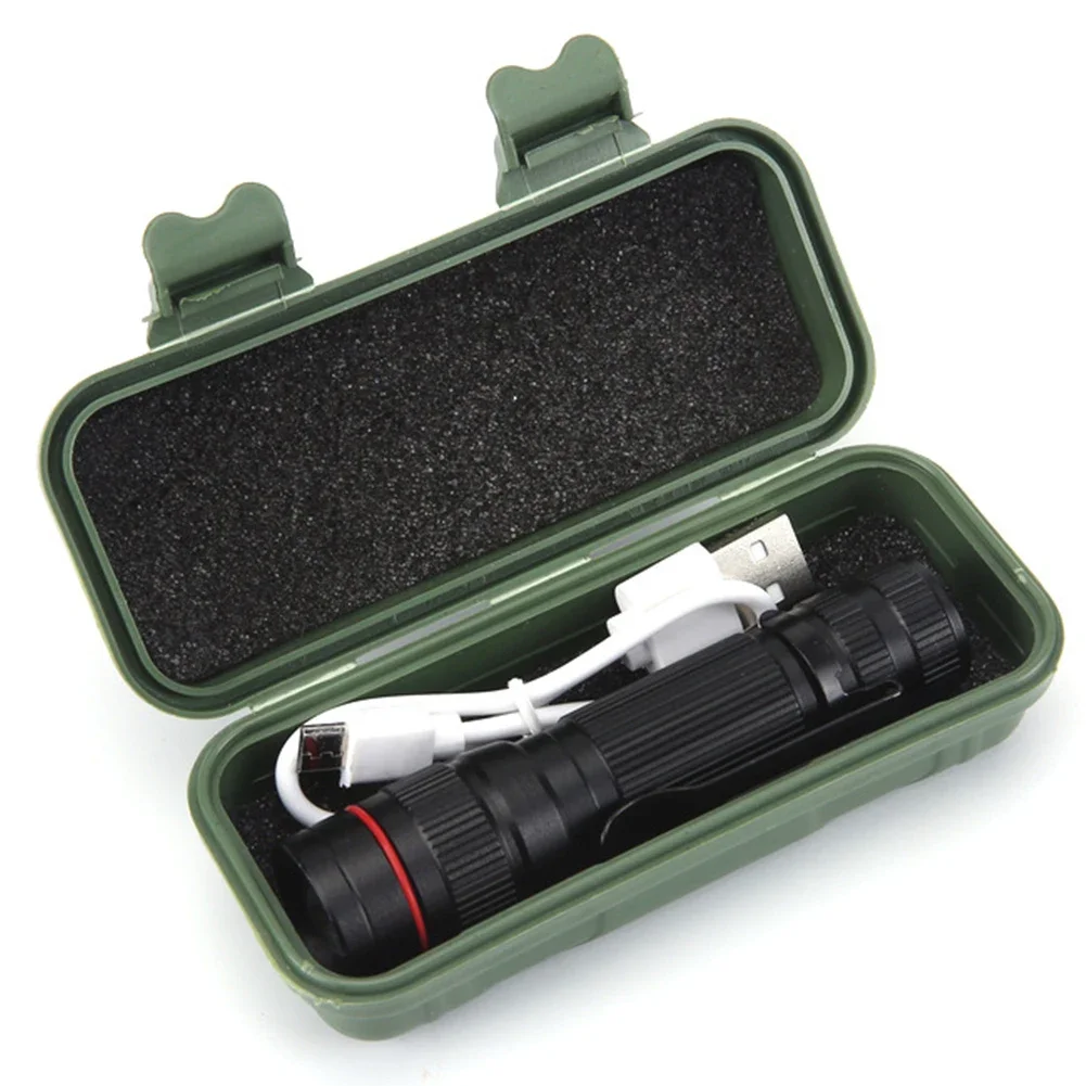 Waterproof Aluminum LED Flashlight for Outdoor Hiking