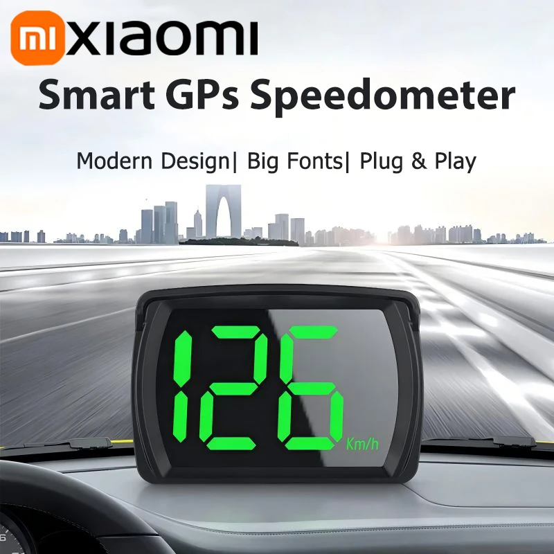 Xiaomi Car Speedometer HUD Head Up Display Digital Speed Meter Windshield Projector Vehicles Truck Auto Electronics Accessories head up display