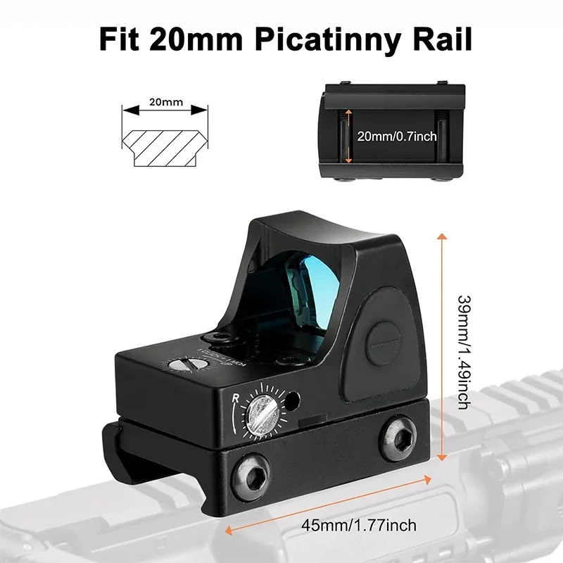 Mini RMR Red Dot Sight 2