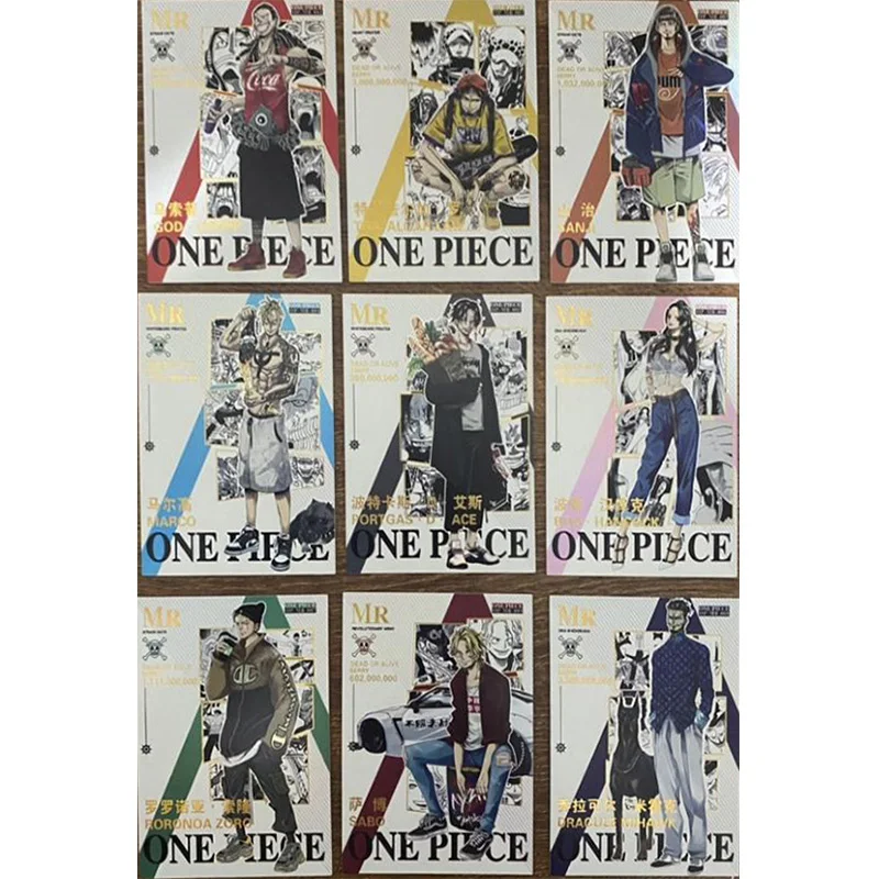 

Anime ONE PIECE Kawaii AR MR Flash Card Luffy Boa Hancock Roronoa Zoro Ace Sanji Toys for boys Collection Card Birthday Gift