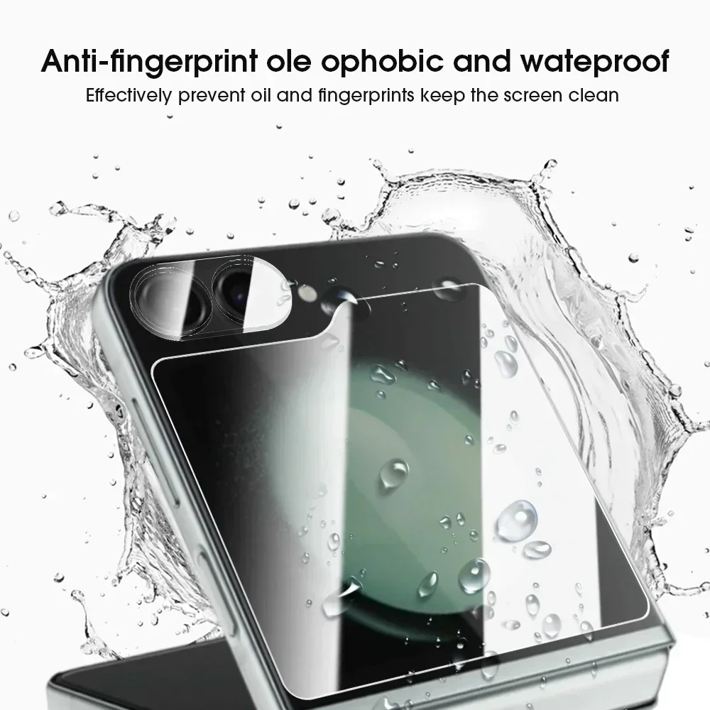 Hydrogel Film Screen Protector with Tempered Glass Camera Lens Shield