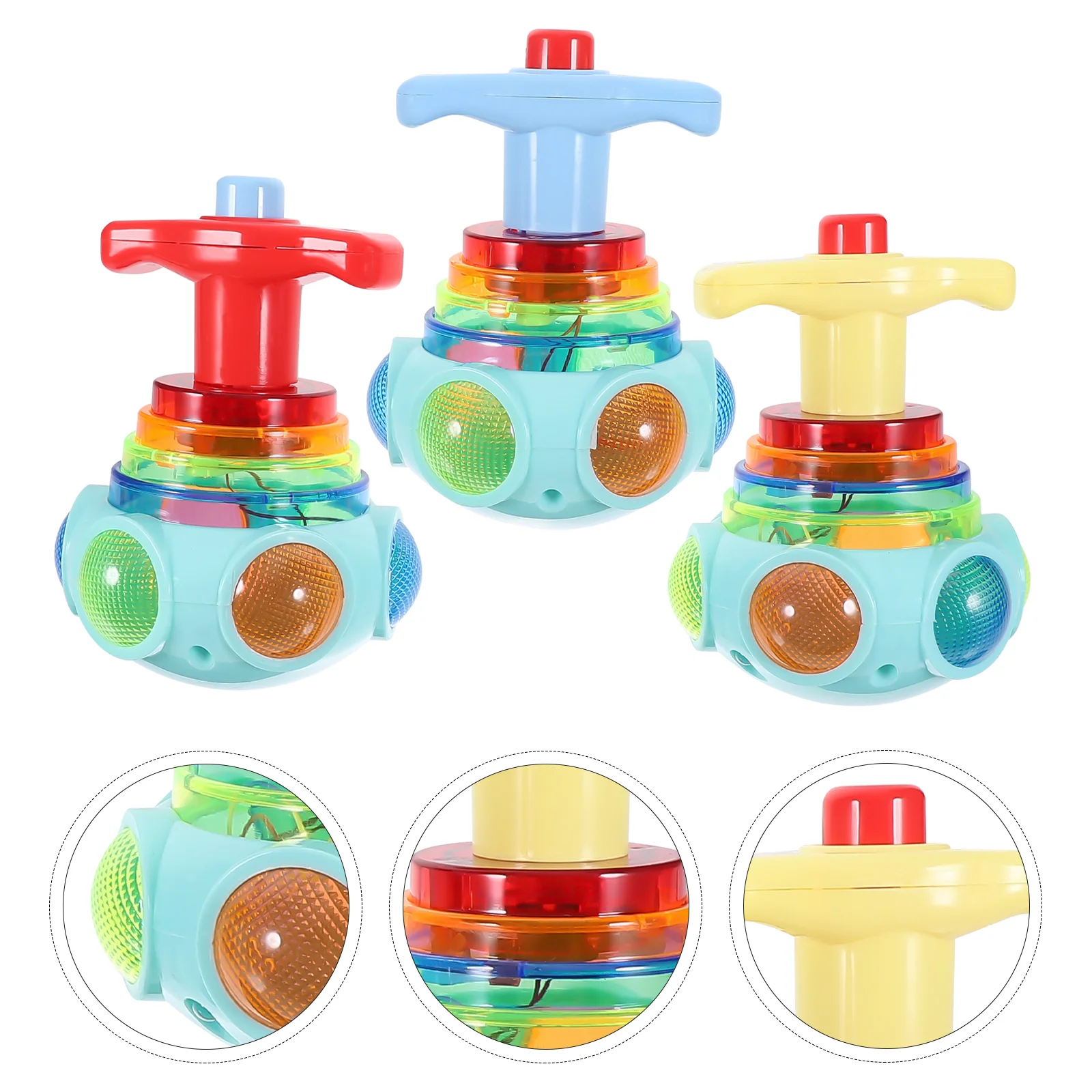 

Gyro S Kids Led Spinning Flashing Music Gyrator S Game Light Outdoor Up Supplies For Party Funny Shining Classic