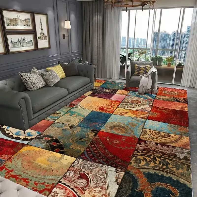 Nordic Geometric Modern Room Decor Large Area Rug for Living Room Luxury Lounge Entrance Mat Home Decorations Bedroom Carpets 3