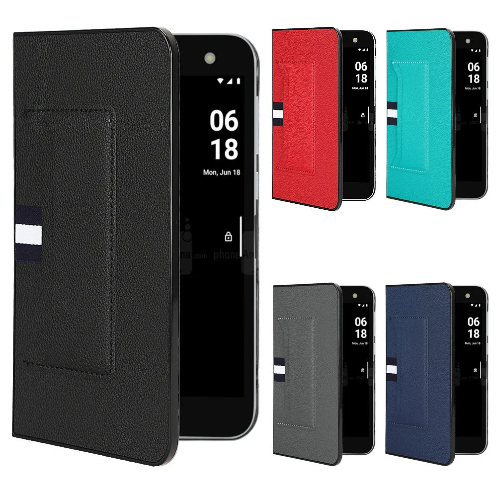 Per Microsoft Surface Duo Case Luxury Pu Leather Slot Per Schede Custodia Rigida Per Cover Posteriore Per Microsoft Surface Duo Phone Case