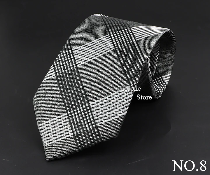 Neue Herren klassische Krawatte gestreifte Blumen grün blau All-Match Jacquard Krawatte für Business Hochzeit Abschluss ball täglich tragen Accessoires – Detail 9