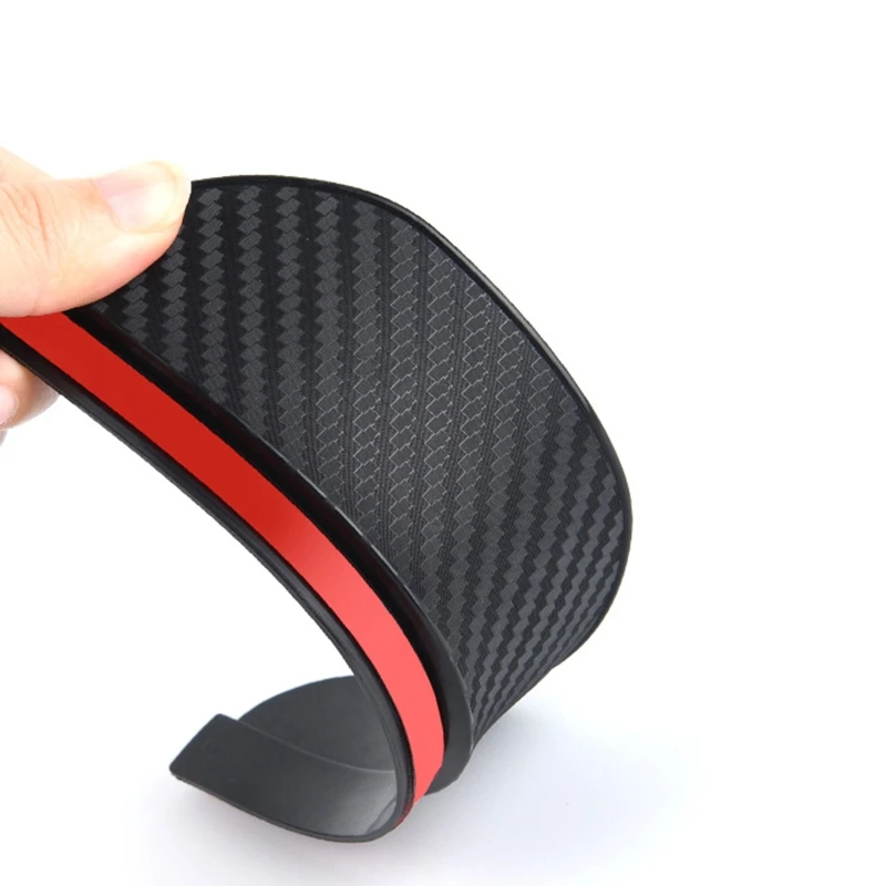 Rear View Side Mirror Rain Eyebrow Cover for Cars Truck SUV Lightweight Rain Visor Smoke Guard for Most Vehicles