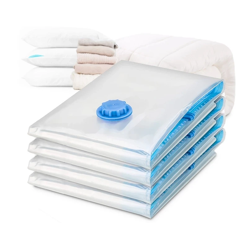 Vacuum Bags Organizer Storage Clothes Quilt Blanket Pillow Reusable