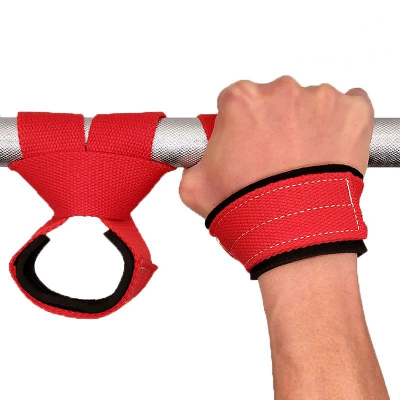 GymLiftingStrapsBarbellDeadliftBoosterBeltFitnessAntislipHand