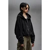 NIGO LP Women's Spring And Autumn Fashion Zipper Cardigan Jacket Long Sleeve Solid Color Pullover Hooded Sweatshirt #nigo61218 4
