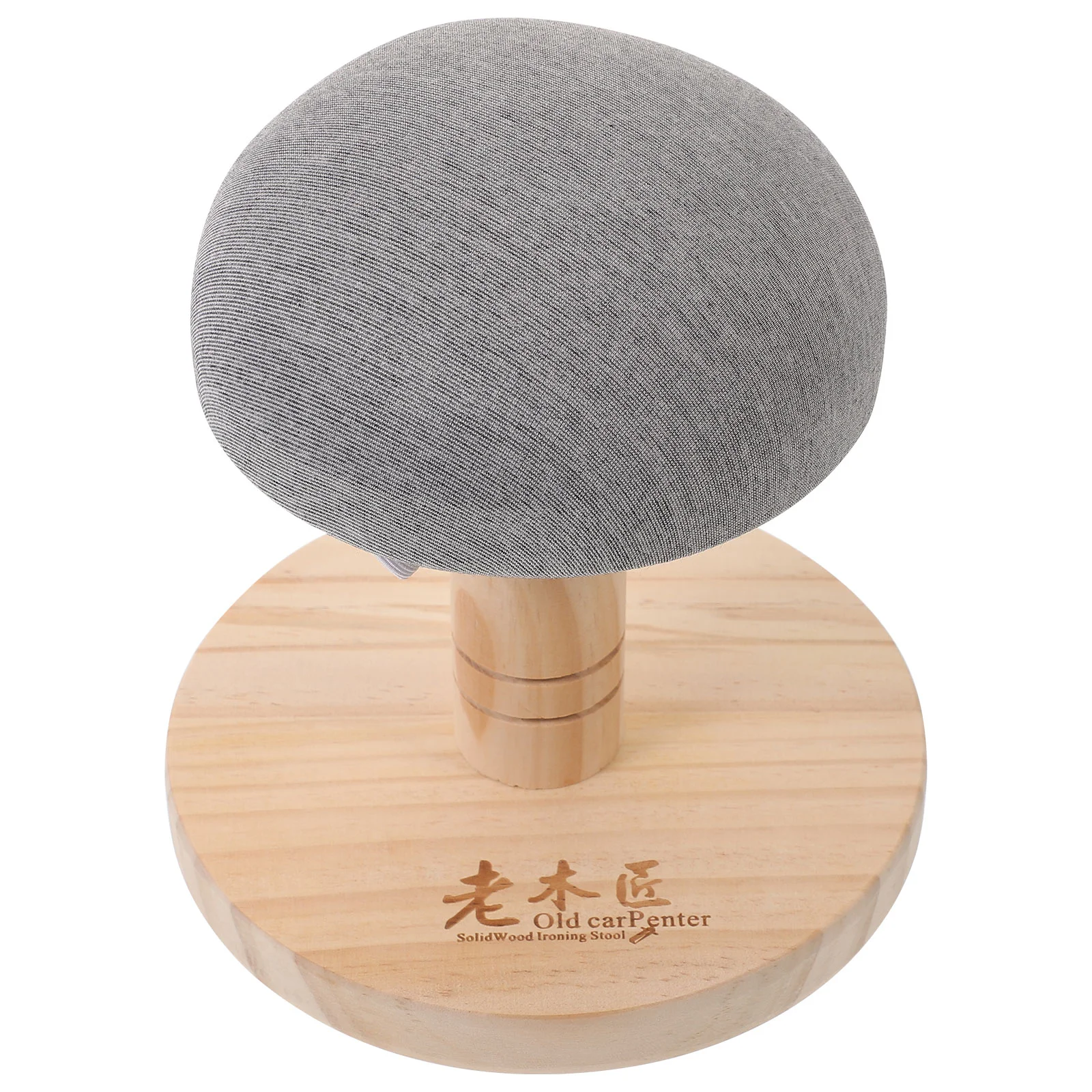 

Home Supplies Ironing Stool Supply Clothes Pad for Wood Round Desk Practical Board Accessory Display Stand
