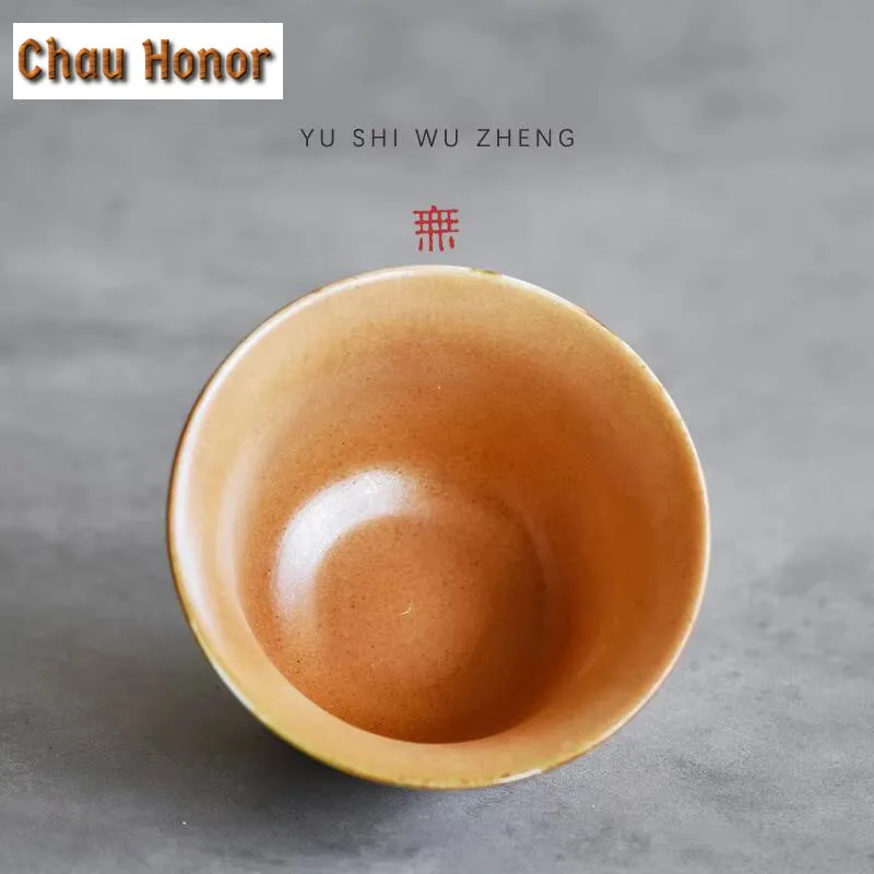 160ml Dunhuang Apsaras Rough Pottery Gaiwan Antique Tea Bowl Tea Tureen Household Tea Maker Cover Bowl Tea Supplies Collection