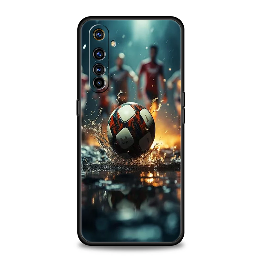 Shockproof Silicone Soccer Design Phone Case