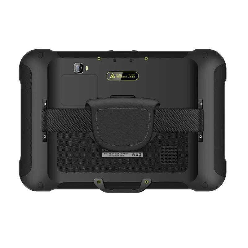 안드로이드 9.0 산업용 견고한 RFID 태블릿 PC, 퀄컴 생체 인식 지문 센서, 장거리 UHF RFID 리더 및 라이터, 8 인치