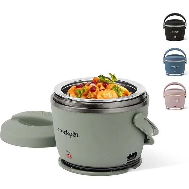 Crock-Pot Electric Lunch Box, Portable Food Warmer for On-the-Go