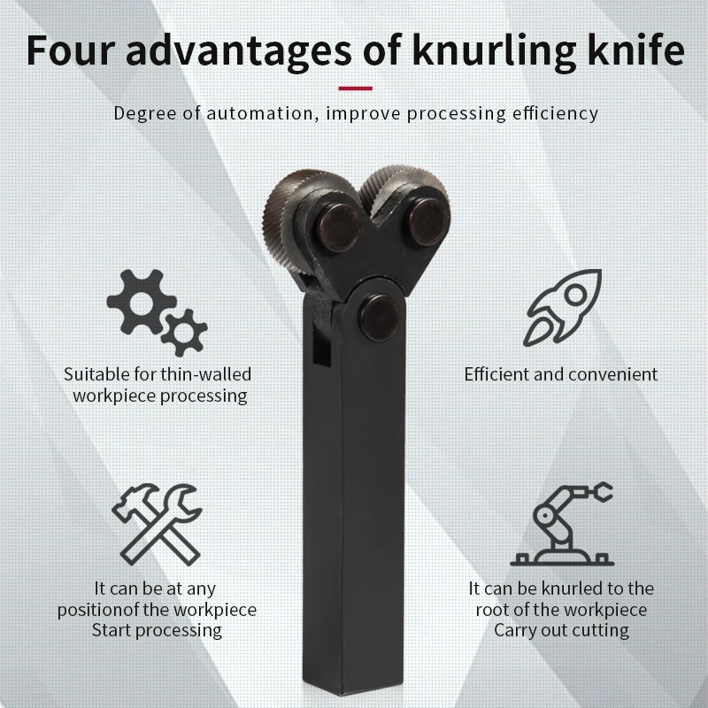 6PCS 0.5mm 1.0mm 1.5mm Inner Hole Embossing Wheel + Reticulated grain Knurling Knife 1PC 20mmx18mm Steel Lathe Tool Holder Hob knurling tool set