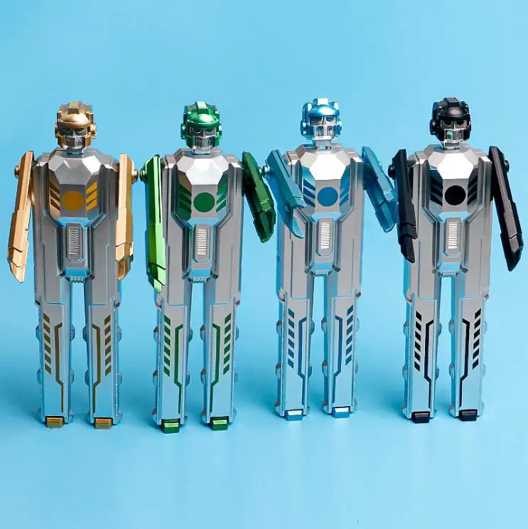 

20 pcs/lot Creative Robot Gel Pen Cute 0.5mm Black Ink Signature Pens Stationery Gift office School Supplies