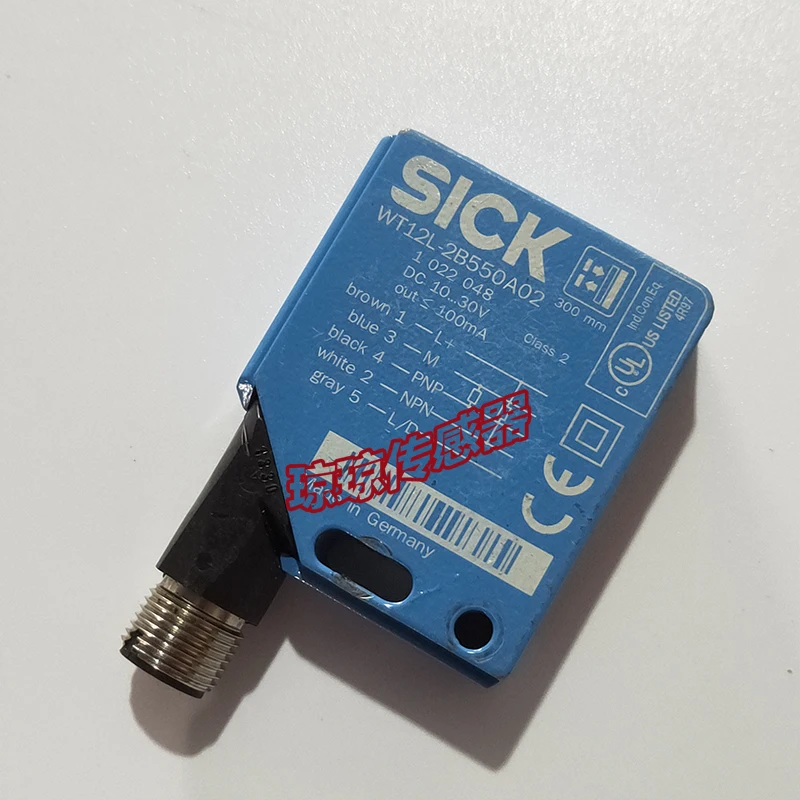 

New original SICK diffuse reflection photoelectric switch WT12L-2B550A02