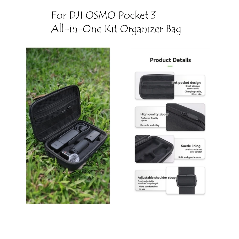 

Сумка-Органайзер для DJI OSMO Pocket3, с ремешком на плечо