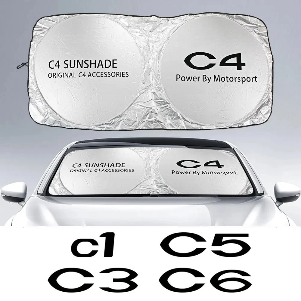 Car Windshield Sun Shade for Citroen C4 CACTUS C1 C5 C3 C2 C4L C6 C8 VTS Berlingo JUMPY XSARA NEMO