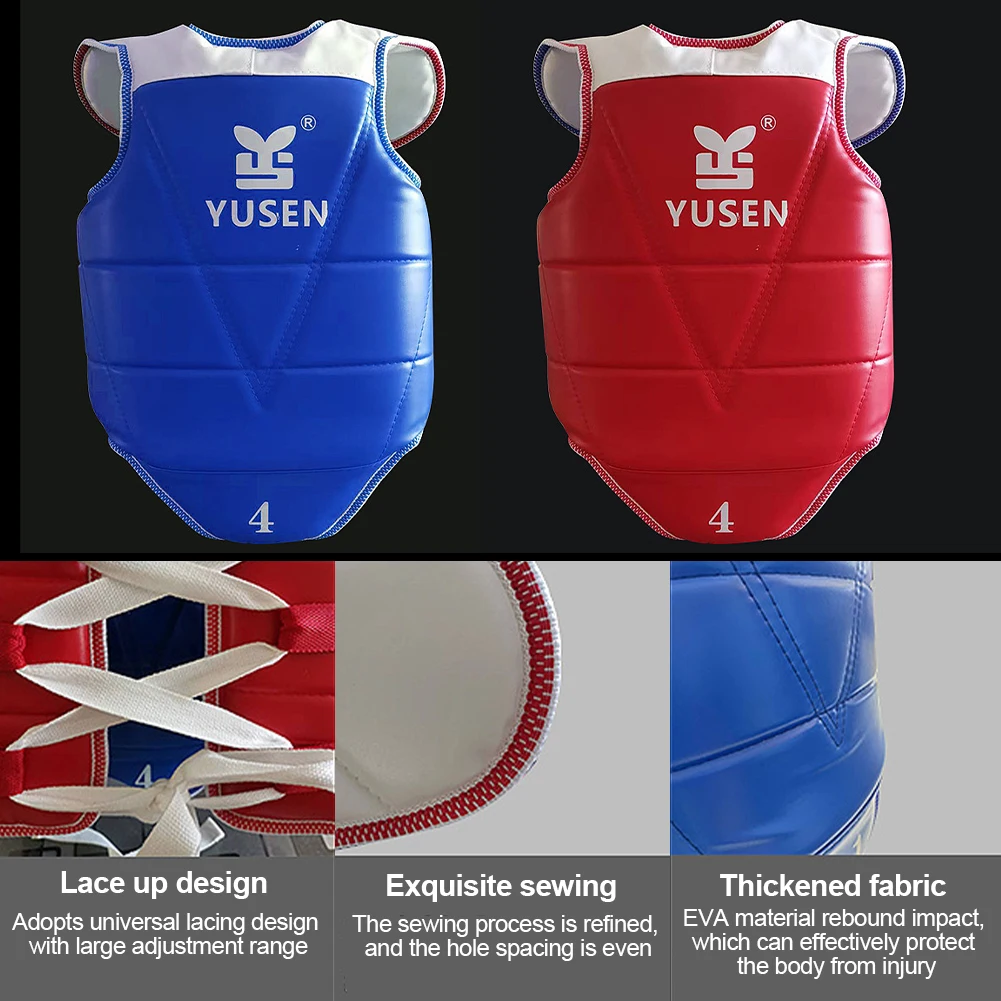 Taekwondo Protective Gear Thickened Combat Training Gear Boxing Match Karate Uniforms Judo Karate Gloves martial arts protector set karate uniform