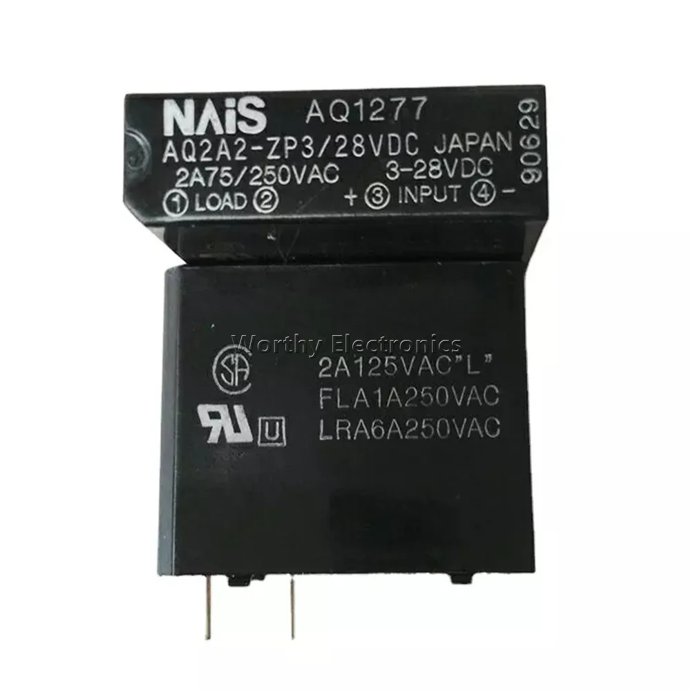

Бесплатная доставка 10 шт./лот 3-28VDC 2A 4-контактное реле AQ2A2-ZP3-28VDC