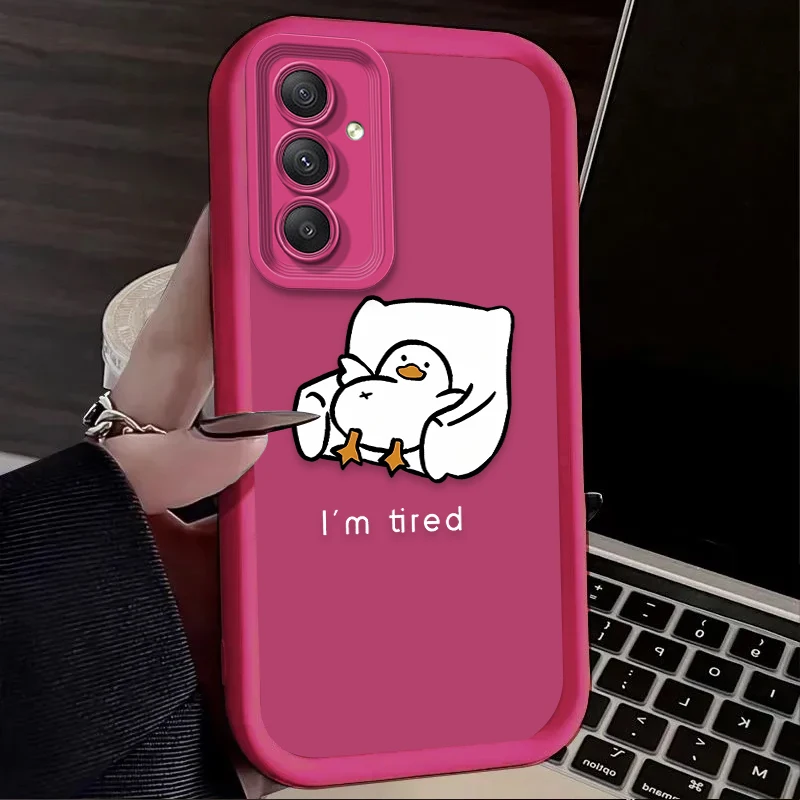 Lovely Cartoon Duck Soft Phone Case Cover
