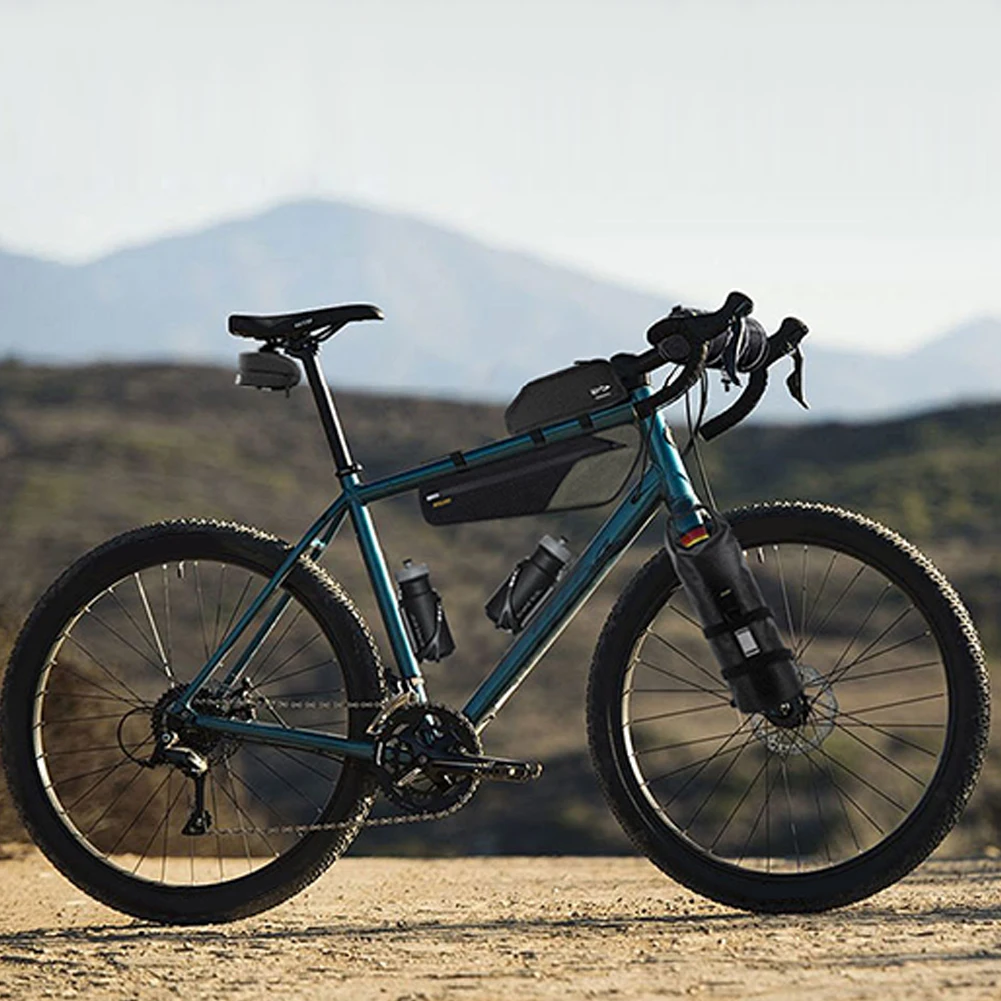 1.5L Bicycle Top Tube Bag Waterproof Cycling Tools Storage Bag Cycling Front Bag for MTB Road Bike Accessories