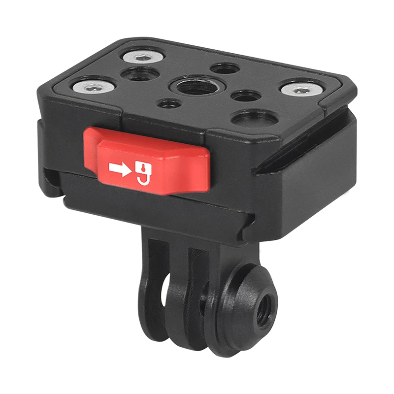 Field Monitor Quick Release Clamp Fast Switch Slide Plate V Mount for Drift Action Camera Video Phone for 38mm Arca Type Tripod camera clamp camera tripod plate camera mount plate camera base plate camera monitor holder