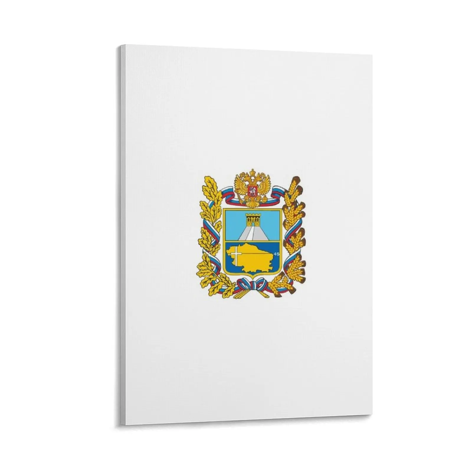 

Stavropol Krai coat of arms (Russia) Canvas Painting Wall decoration frame wall art canvas painting decor