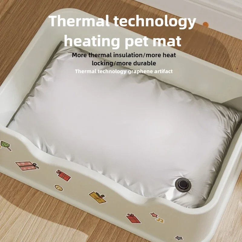 Pet Electric Blanket Cat Heating Pad Constant Temperature Timing