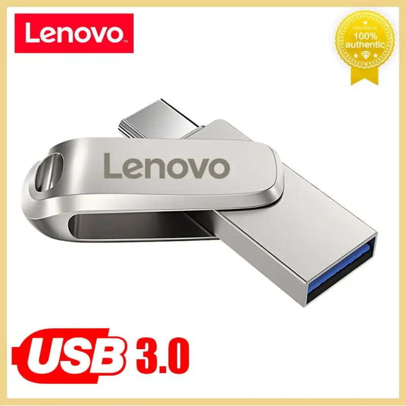 Lenovo Flash Drive Ultra Flair Usb3.0 Pendrive 32Gb 64Gb 128Gb 256Gb 512Gb Pen Drive Ad Alta Velocità Fino A 100 Mb/S Flash Memory Stick