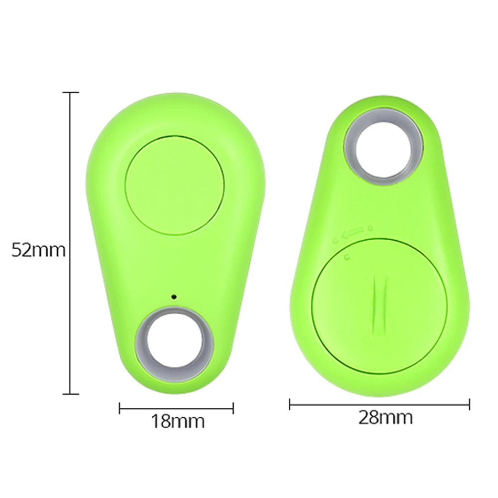 Wallet Tracker Smart Tracker Bluetooth Tracker Smart Mini GPS Tracker Dog Pets Bluetooth-Compatible 4.0 Anti-lost Alarm GPS Locator Wireless Positioning Wallet Pet Key