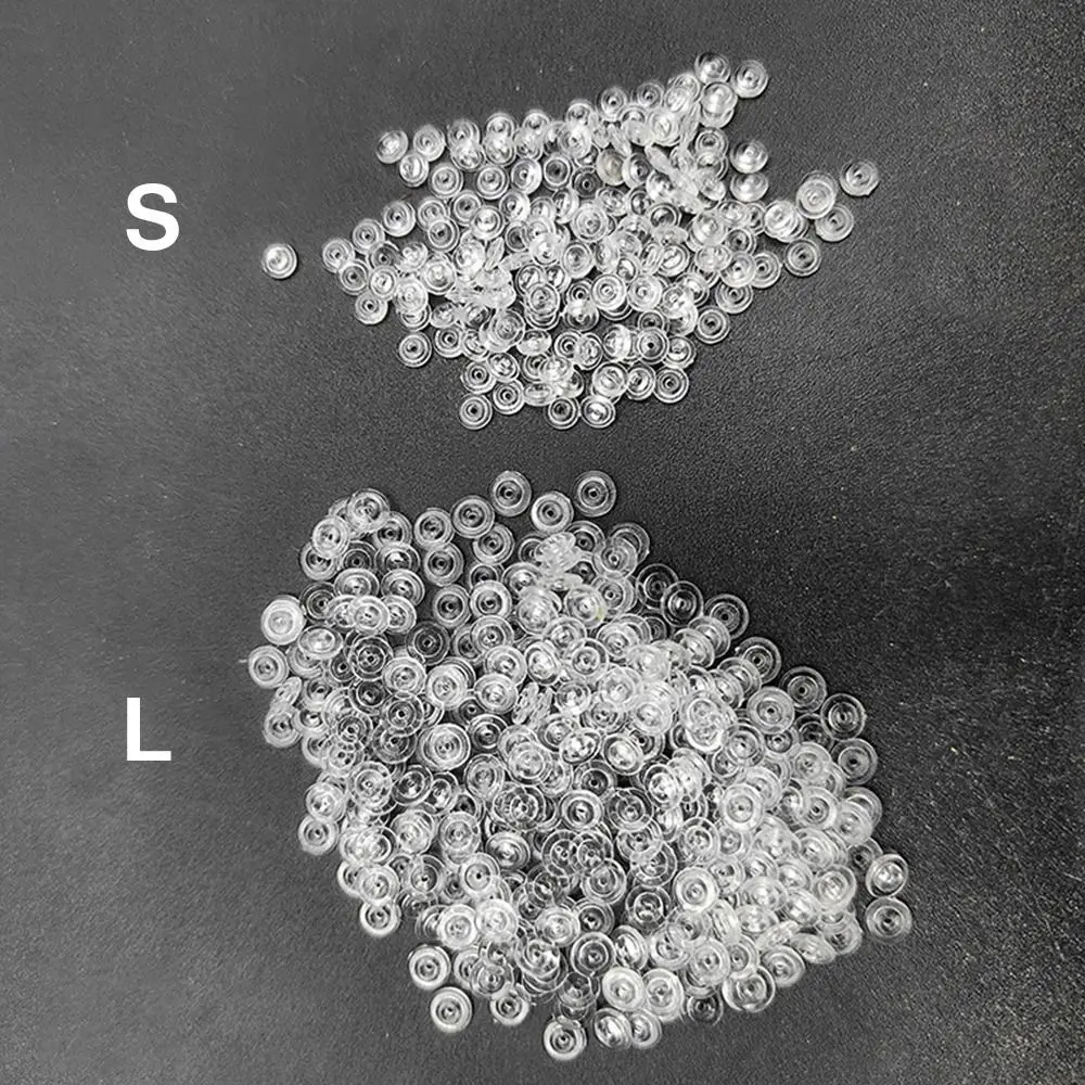 100pcs/lot Luminous Half Round Stopper Beads Fishing 4.0/5.0mm for Sea Fishing Floating Tackle Accessories Tools