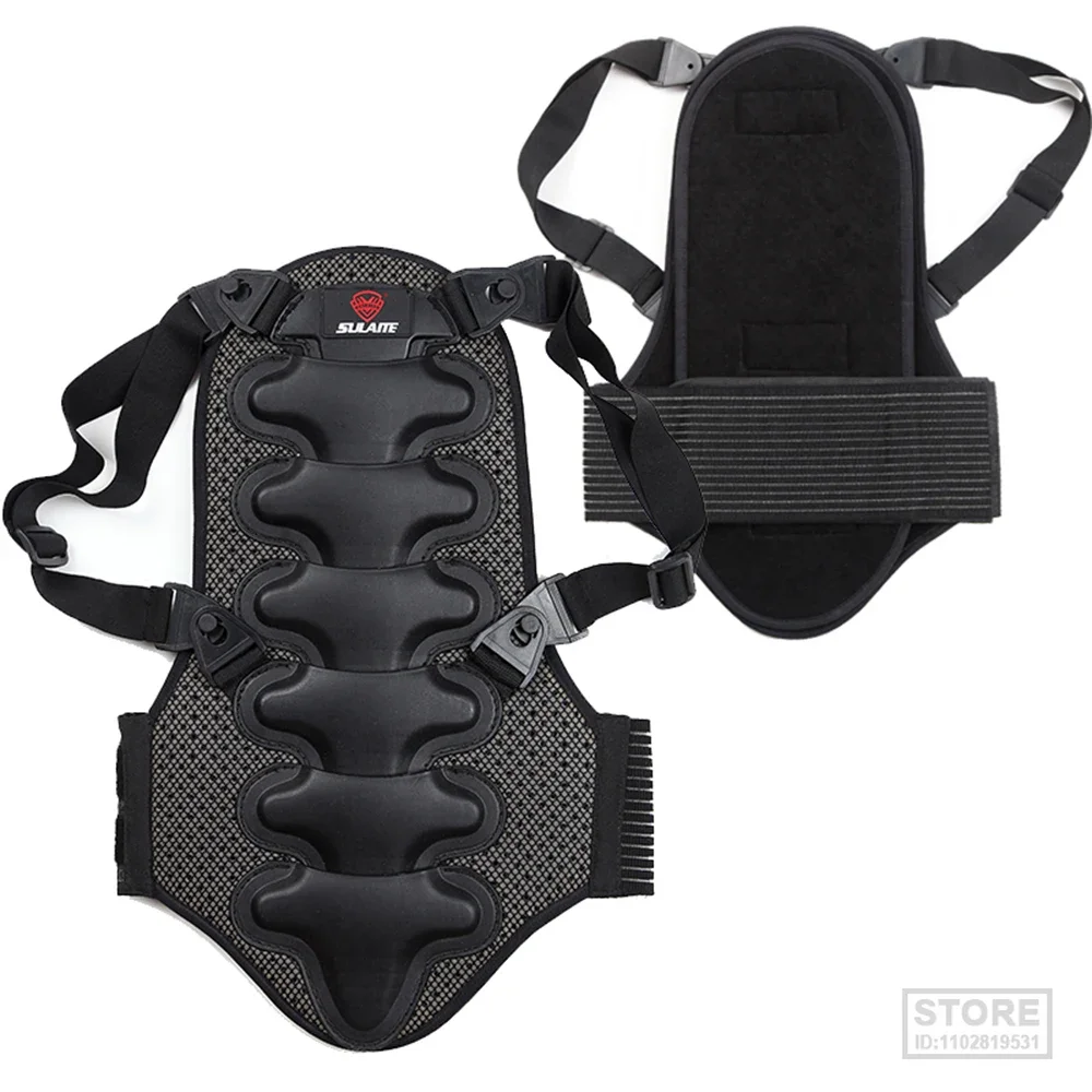 Motorcycle Back Protector Detachable Cushion Thick EVA Protection Pad for Motorcycling Biking Skiing Snowboarding motorcycle back protector,motorcycle armor,motorcycle armor pads,motorcycle armor accessories