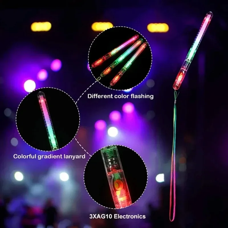 LED Glow Sticks Night Lighting Fiber Optic Birthdays Weddings Dark Parties Concerts Christmas Halloween Lighting Props 120PCS party photo props halloween decoration props