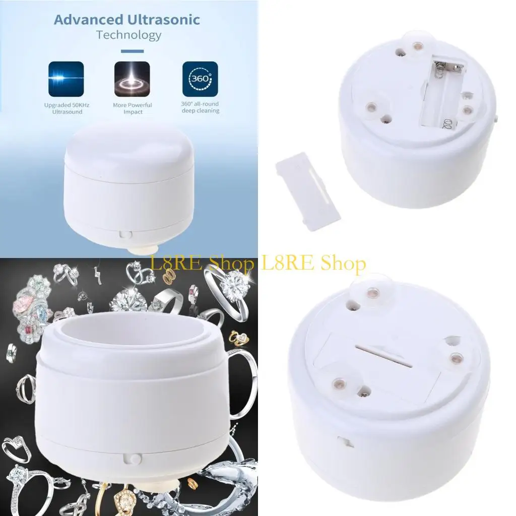 L8RE Professional Ultrasonic Cleaner Portable Household Jewelry Cleaning Machine 1