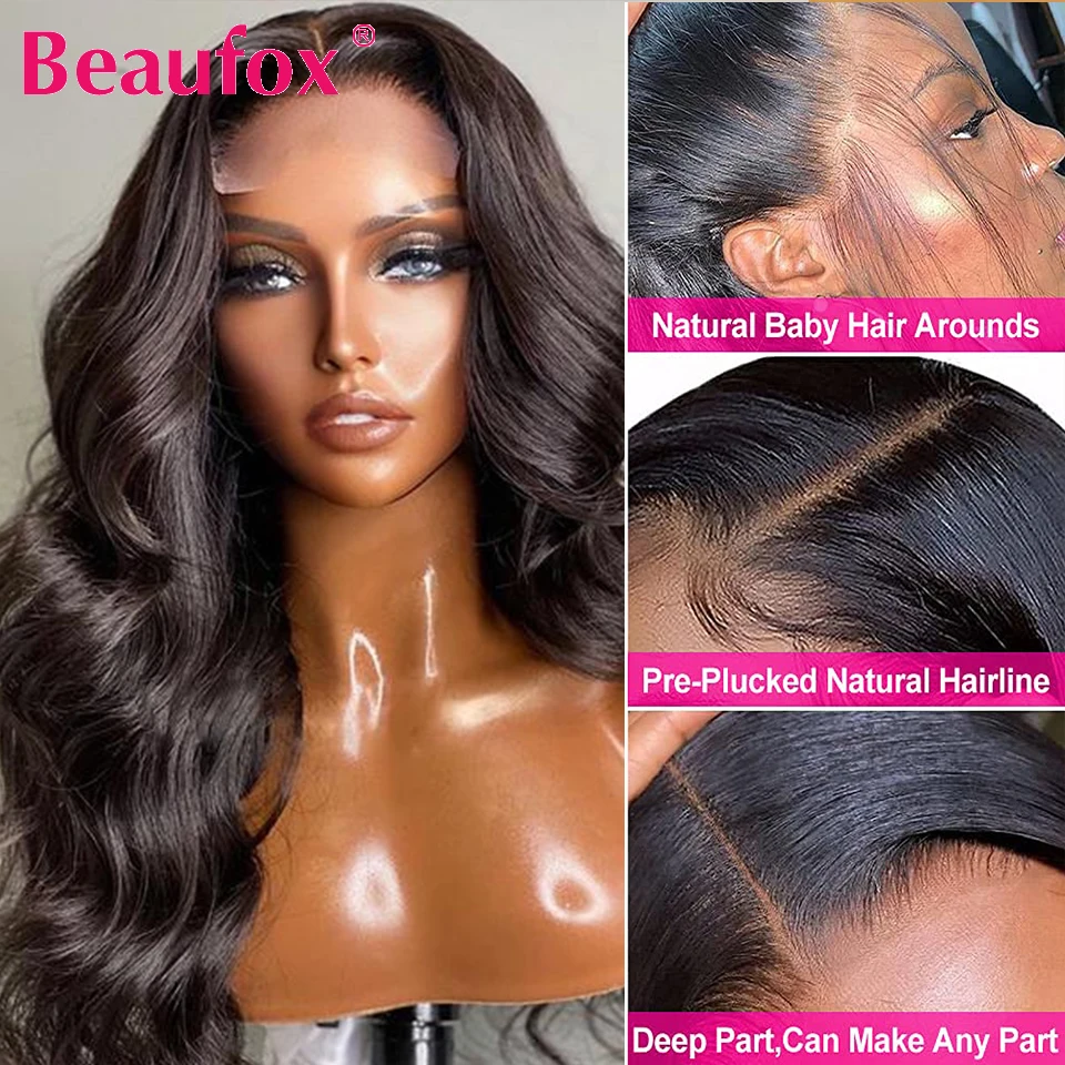 Beaufox Lace Front Human Hair Wigs For Women 2