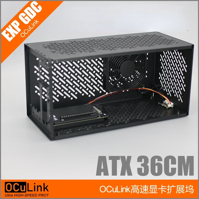 ˷̴ ̽ OCuP4v2 OCuLink PCI-E 4.0 X4  ī GPU ũ Oculink / M.2 NVMe ݼ  ATX SFX  ׷ ī ڽ