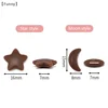 5 Pairs Silicone Star Moon Anti Slip Ear Hook Round Anti Slip Ear Hook Eyeglass Eyewear Accessories Eyeglasses Grip 5