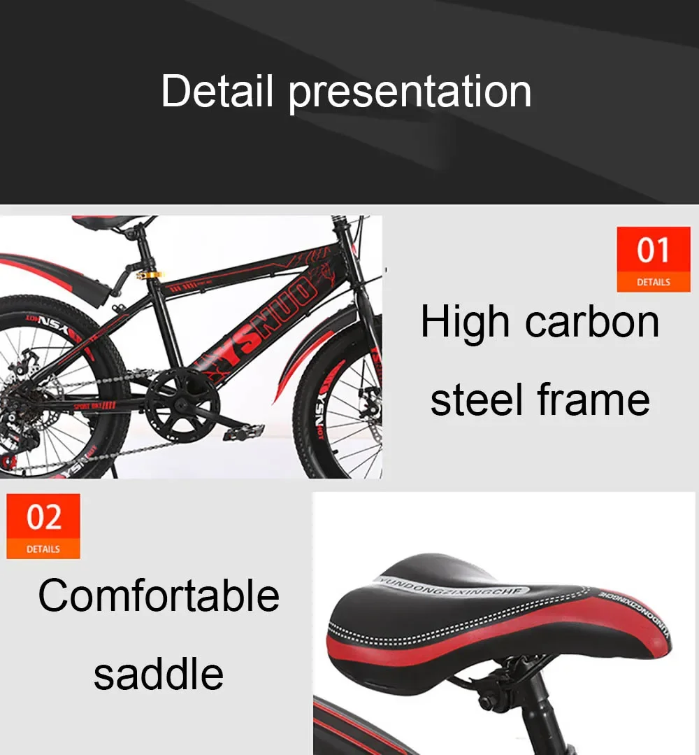 Age What Size Bike Frame For 13 Year Old Boy Hero Black Thorn 24T - Main Image