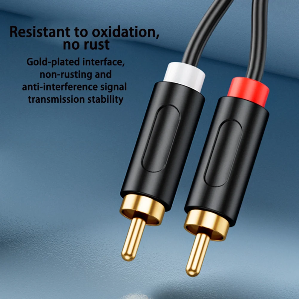 RCA 오디오 아이솔레이터 용 AV100C 공통 접지 잡음 필터 3.5mm 간섭 방지 잡음 제거기 자동차 오디오 홈 스테레오 XY