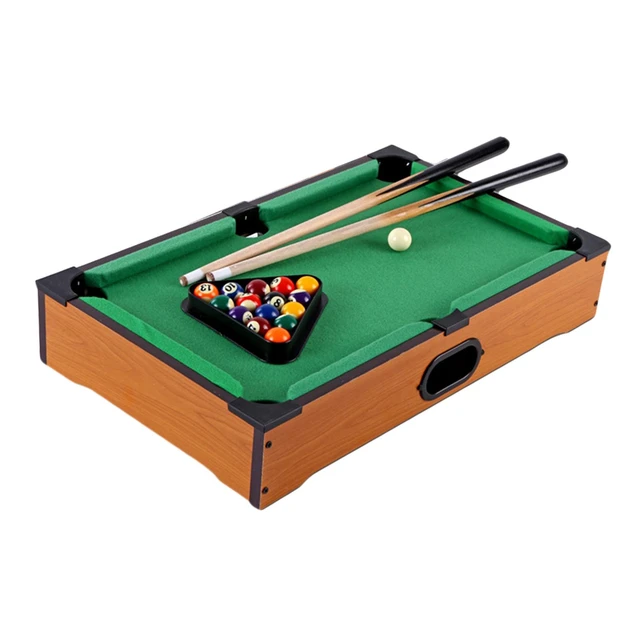 Mini table de billard en bois pour enfants, 20 po, ensemble de mini billard  de voyage - AliExpress