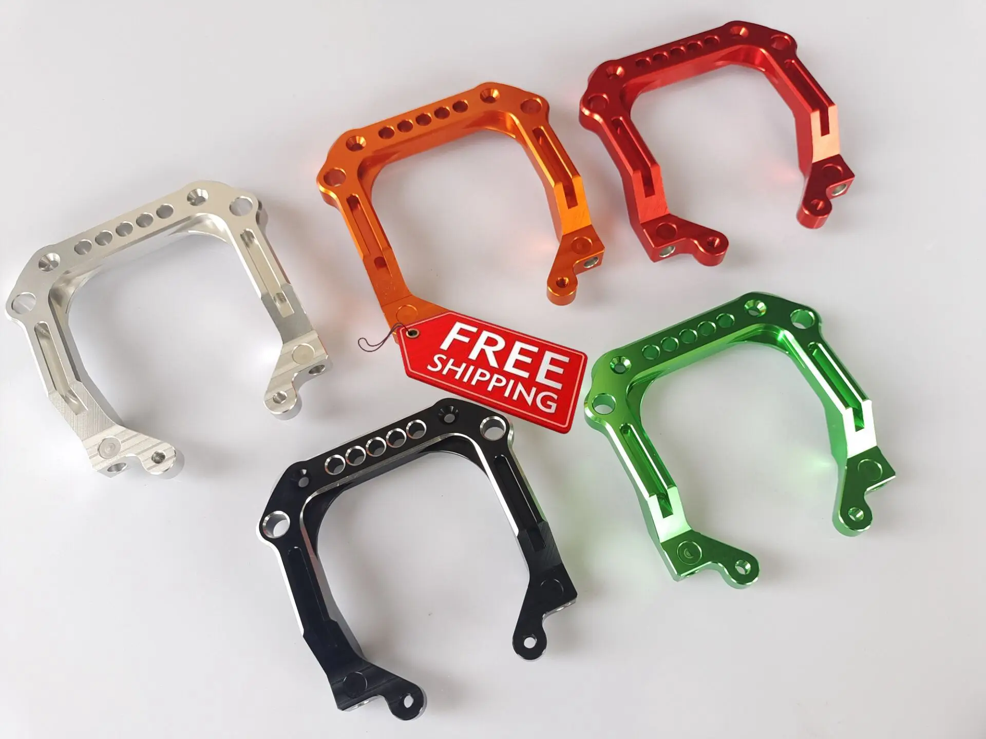 Enhanced Metal CNC Alloy U-Shape Rear Bumper Bracket
