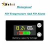 DC Battery Voltmeter DC 8V-100V Capacity Indicator Power Meter Lithium LiFePO4 lead-acid cell 12V 24V 48V for 6133A LCD Battery 5