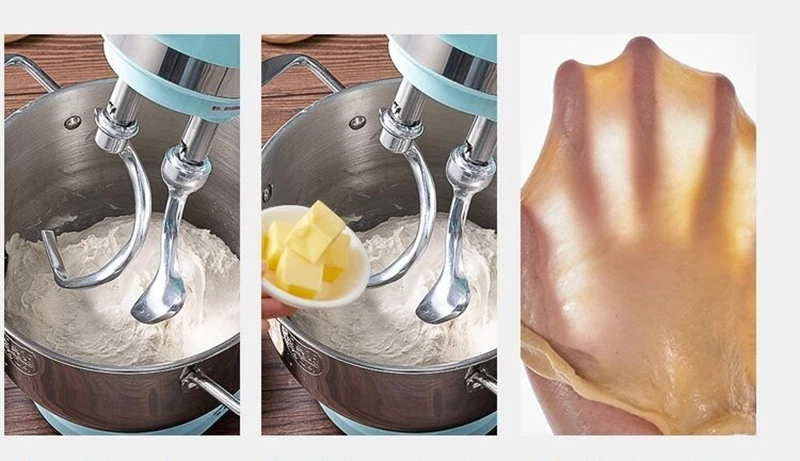 Electric kneading and dough mixing machine Household Double blade Noodles maker Automatic Noodles Pressing machine mixer