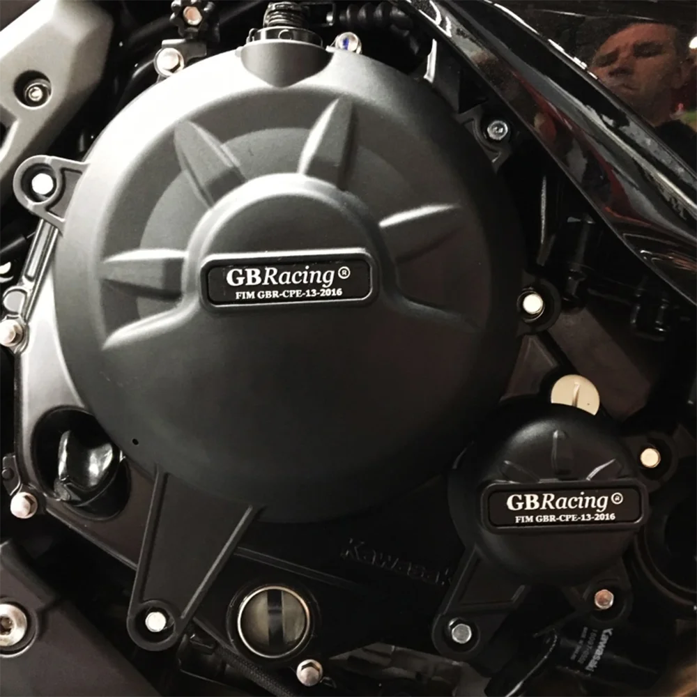 GBRacing Engine Protection Z650, Z650RS & Ninja 650 Engine Cover Motorcycle Protection Covers Protective Case Set -