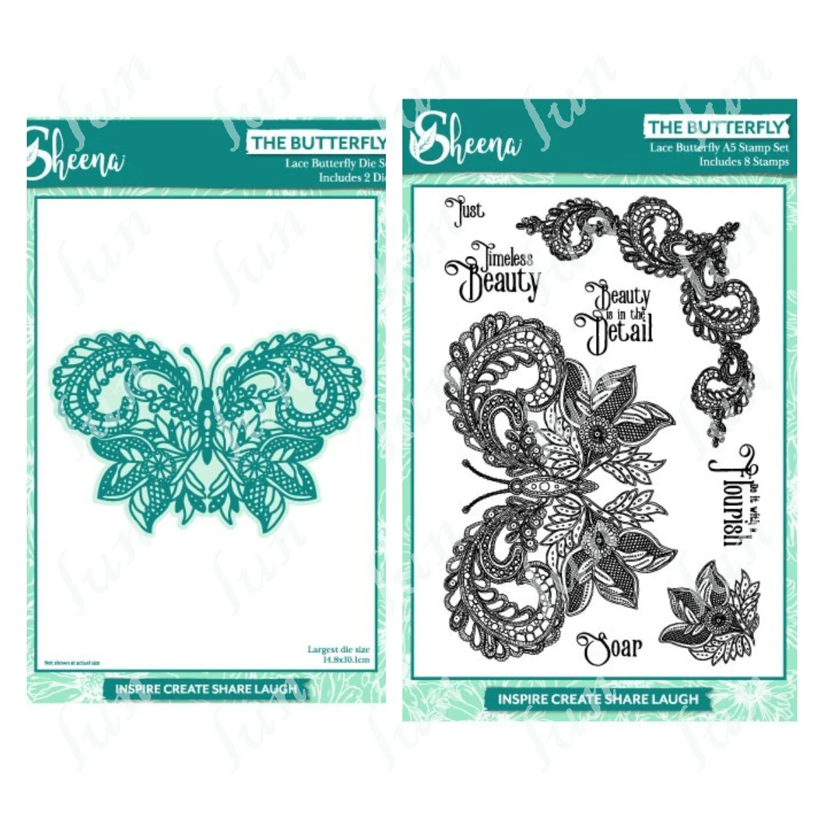 

New Floribunda Butterfly Clear Stamps and Cutting Dies Sets Diy Making Greeting Card Scrapbooking Decoration Molds Embossed